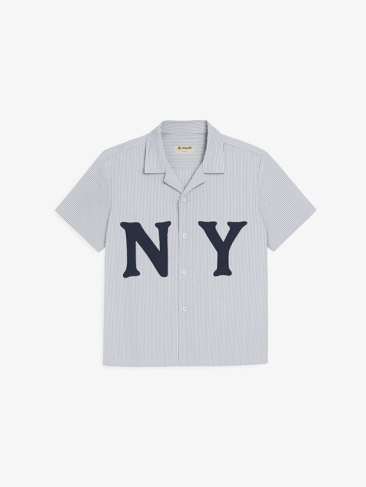 BLUE/ WHITE SHIRT "NY" - Mosquets