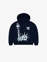 DARK BLUE HOODED "LIBERTY"