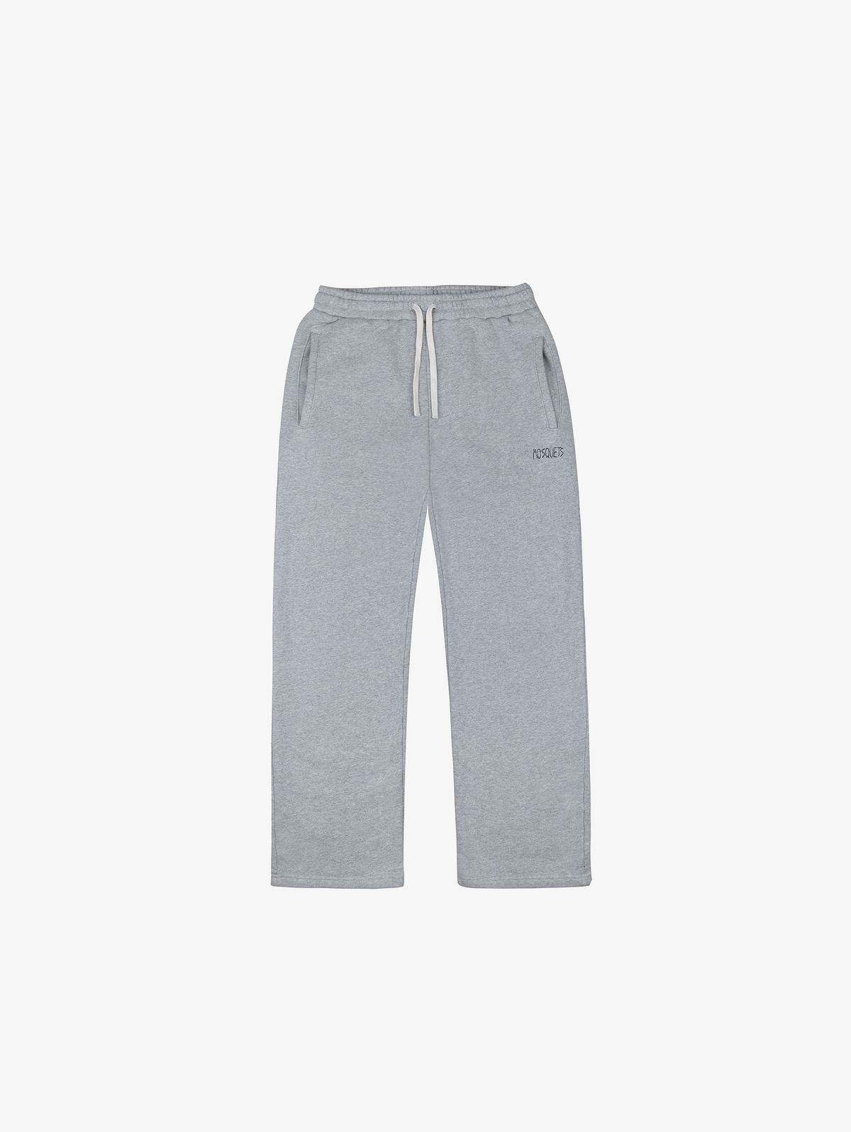 GREY MELANGE SWEATPANTS "EVERYDAYS" - Mosquets