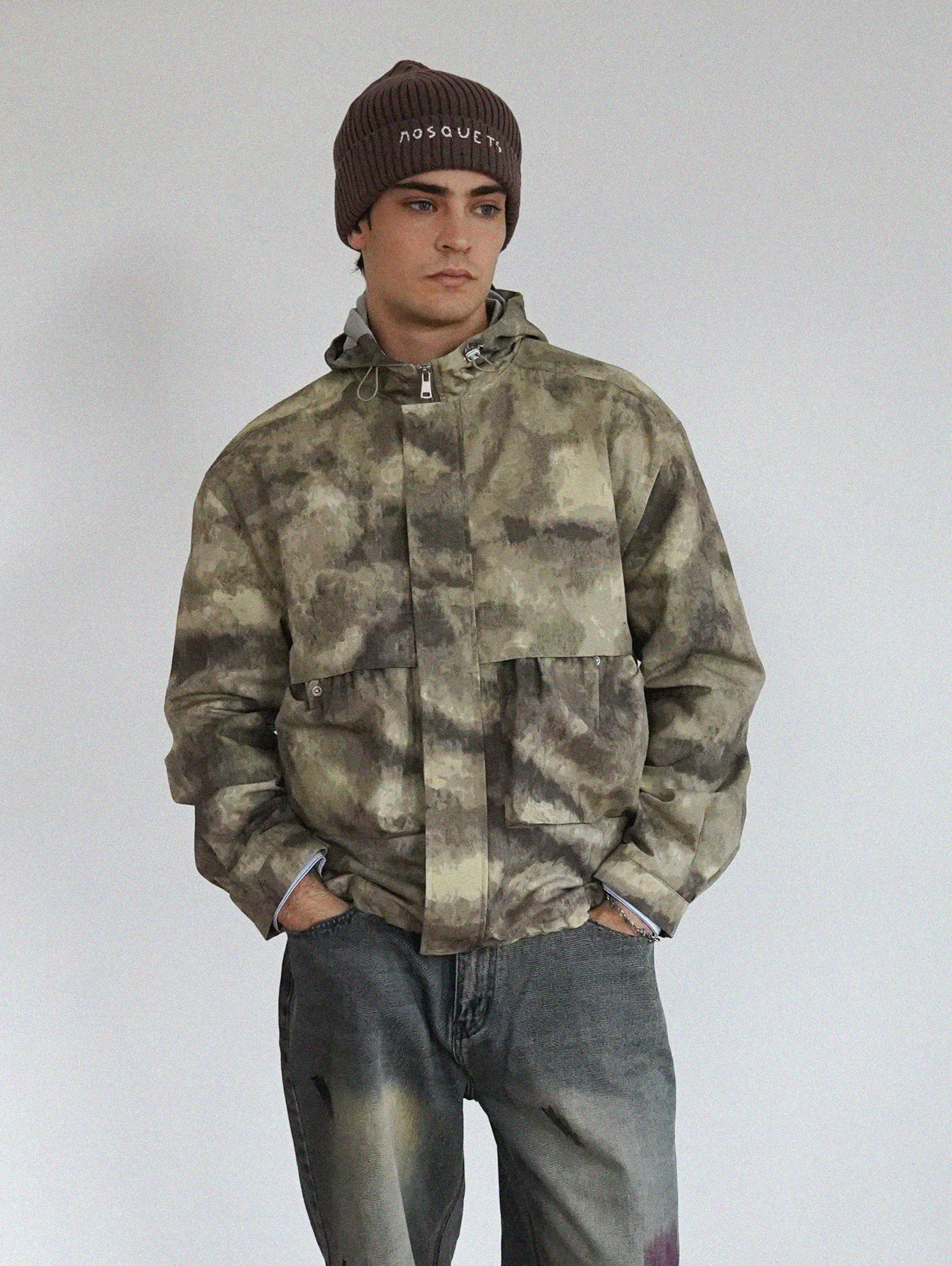 RIBSTOP RAIN JACKET "CAMOUFLAGE"
