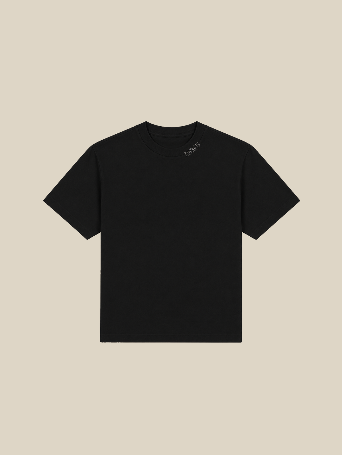 BLACK EVERYDAY T-SHIRT "MOSQUETS" - Mosquets