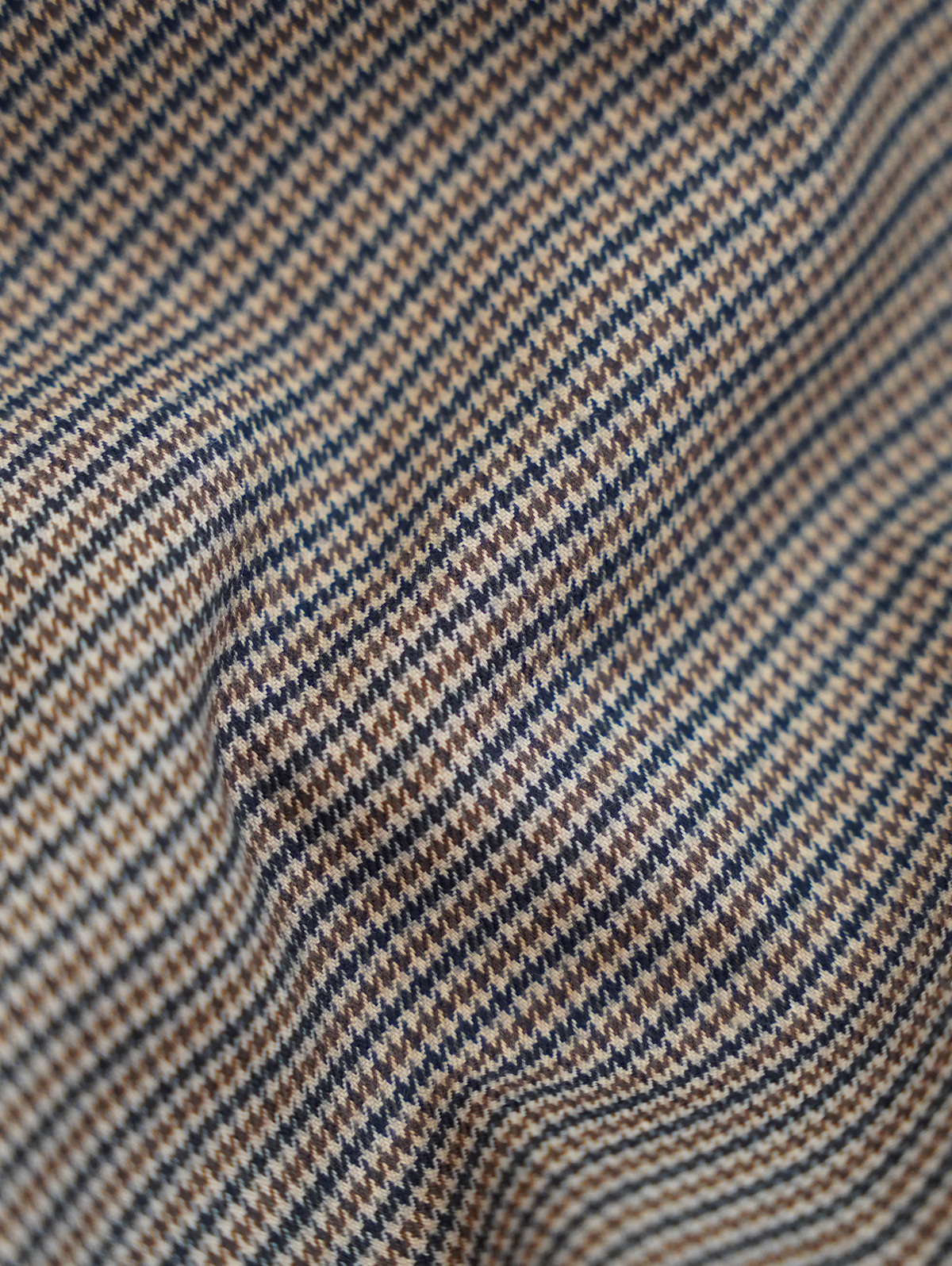 PLEATED TAILORED PANTS "CHECK"
