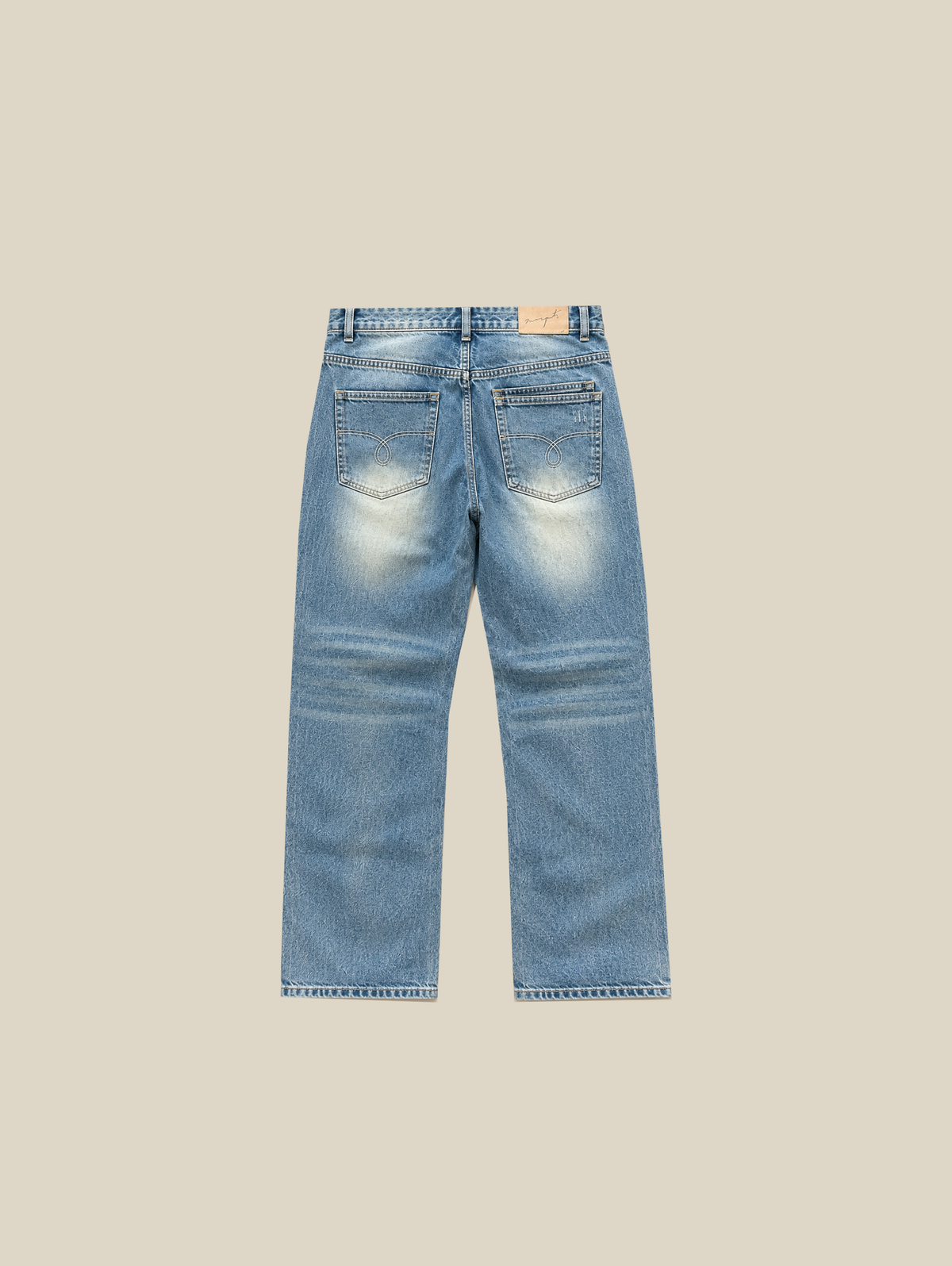 DARK BLUE DENIM "DESTROYS" - Mosquets