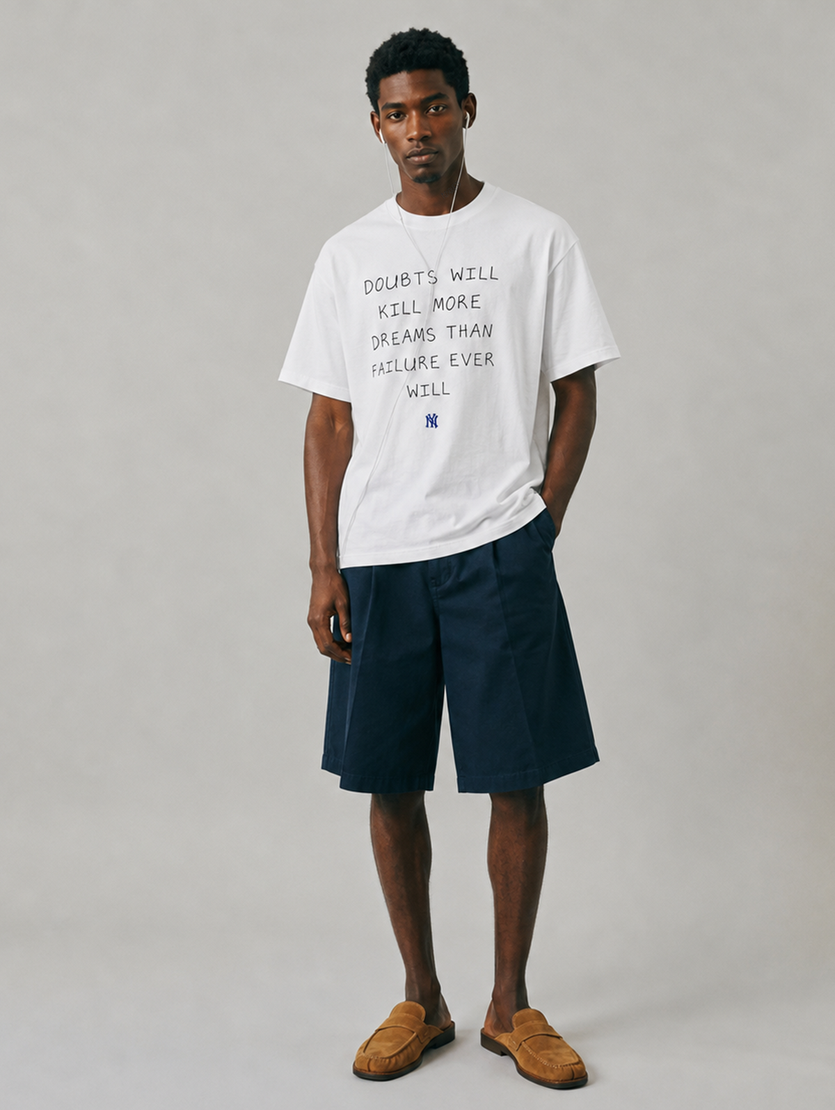 WHITE T-SHIRT "DREAMS" - Mosquets