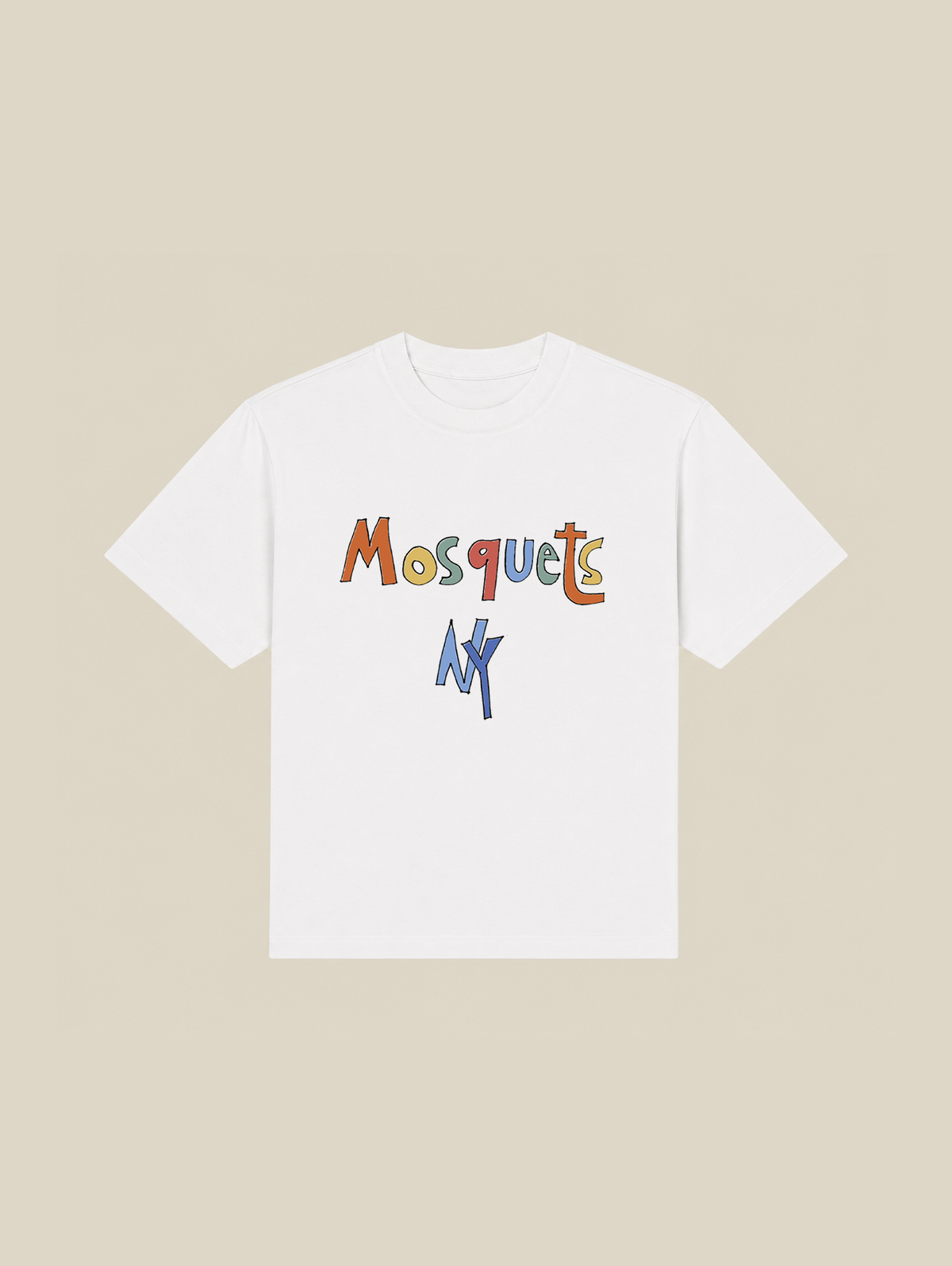 WHITE T-SHIRT "ATELIER"
