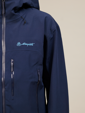 ALPHA RAIN JACKET "DARK BLUE"