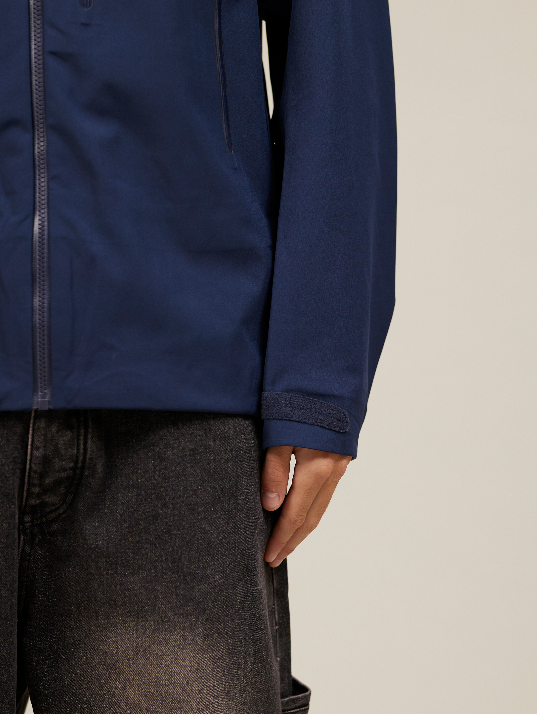 ALPHA RAIN JACKET "DARK BLUE"