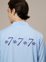 LIGHT BLUE SOCCER JERSEY "777"