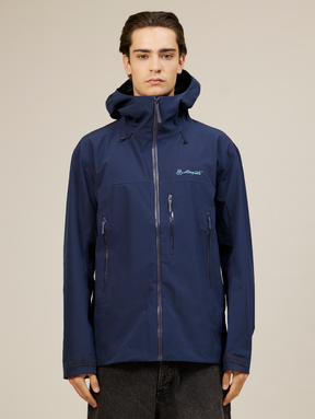 ALPHA RAIN JACKET "DARK BLUE"