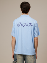 LIGHT BLUE SOCCER JERSEY "777"