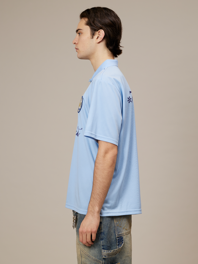 LIGHT BLUE SOCCER JERSEY "777"