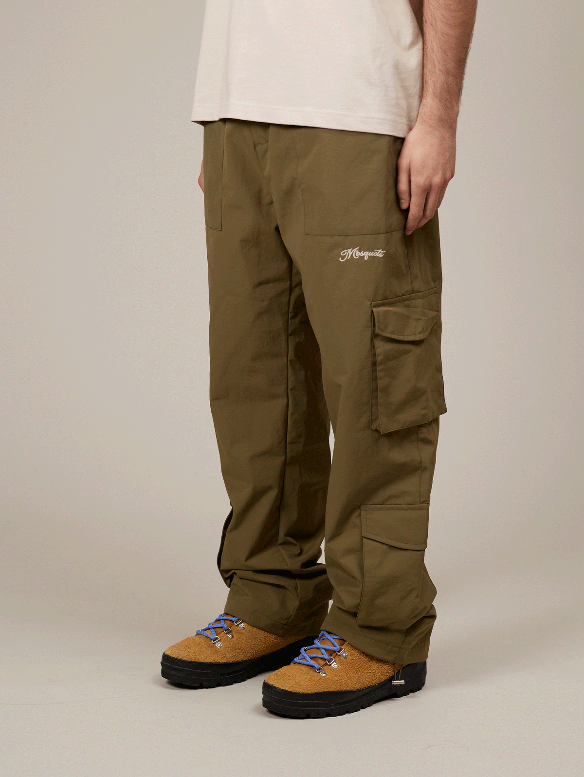 TECHNICAL CARGO PANTS "OLIVE"