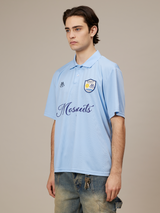 LIGHT BLUE SOCCER JERSEY "777"