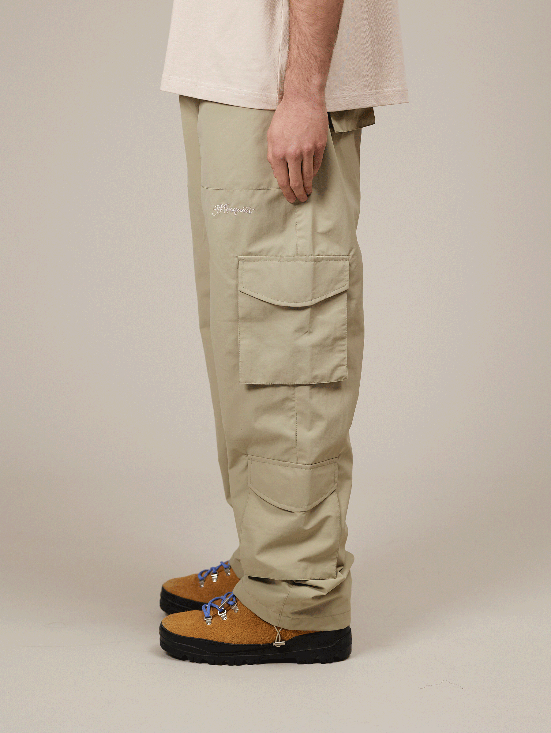 TECHNICAL CARGO PANTS "BEIGE"