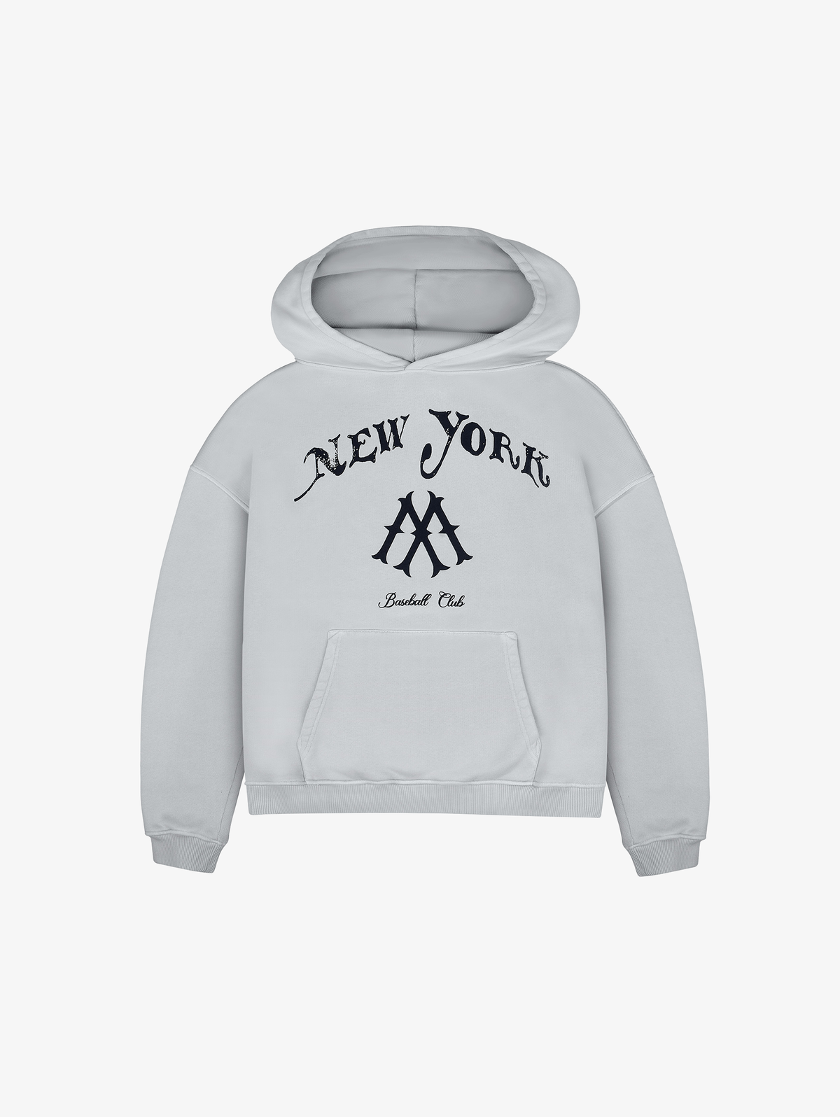 LIGHT GREY HOODED "NEW YORK"