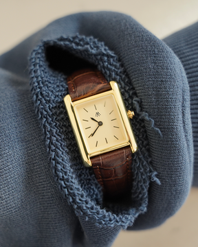 VINTAGE WATCH BROWN "MOSQUETS"