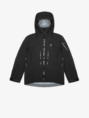 ALPHA RAIN JACKET "BLACK"