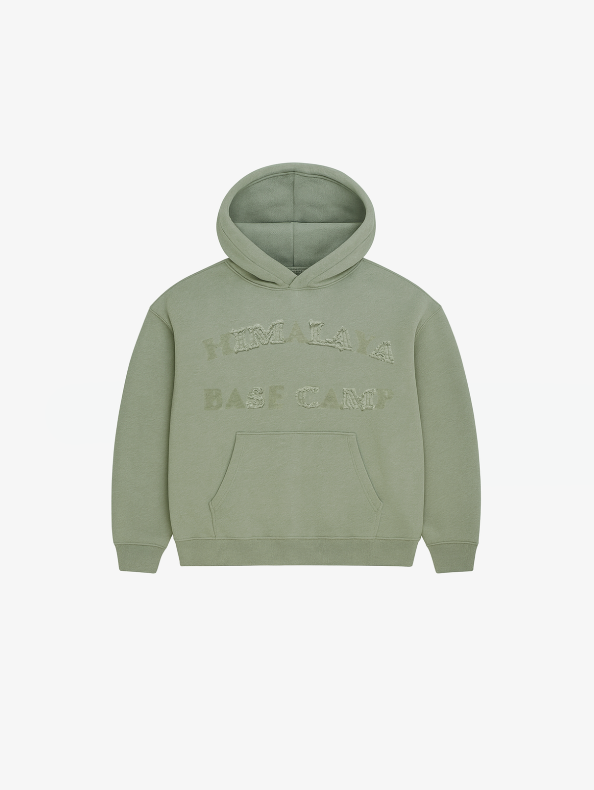 OLIVE WASHED HOODED "HIMALAYA BASE CAMP"
