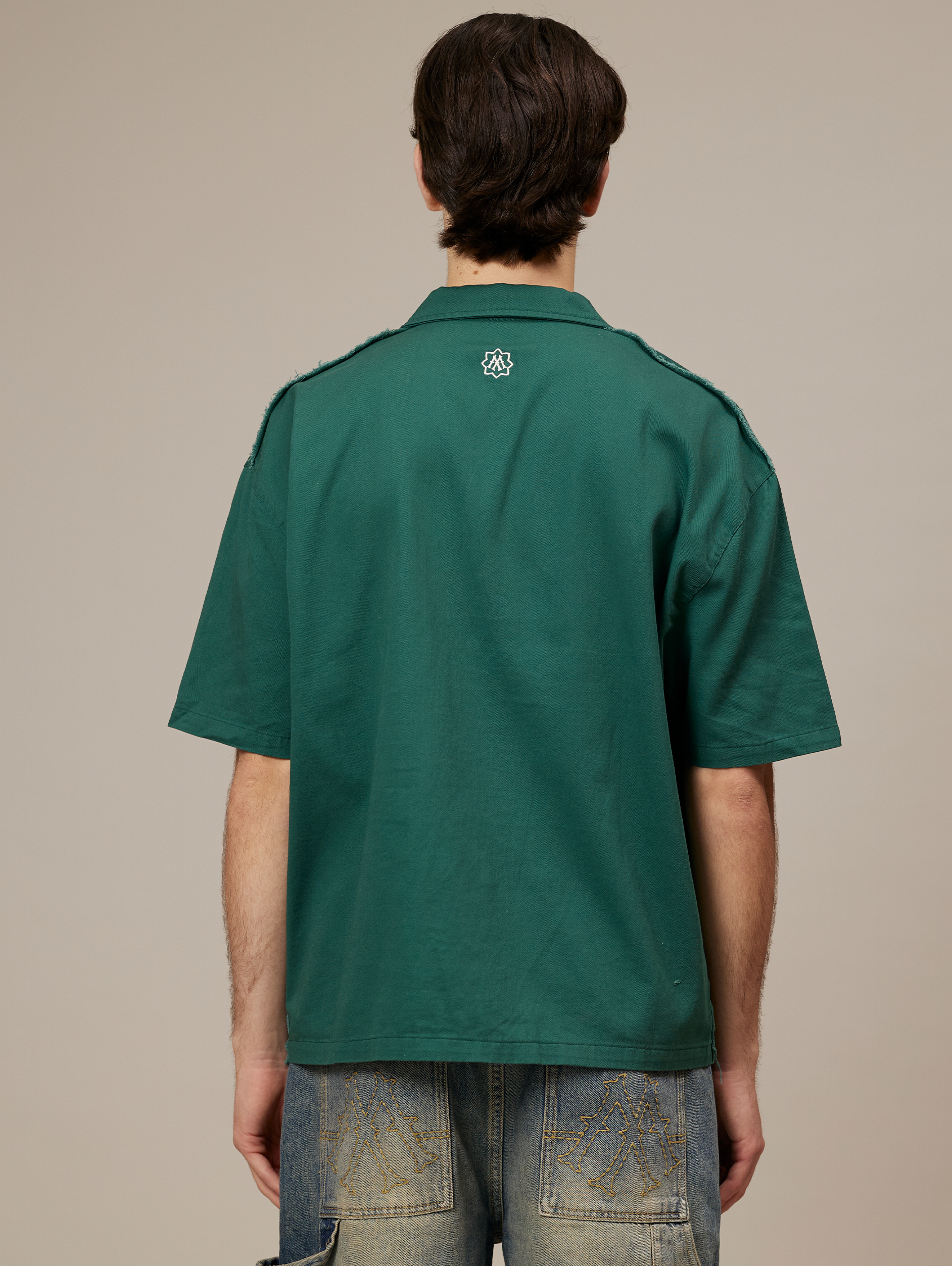 GREEN WORKER SHIRT 