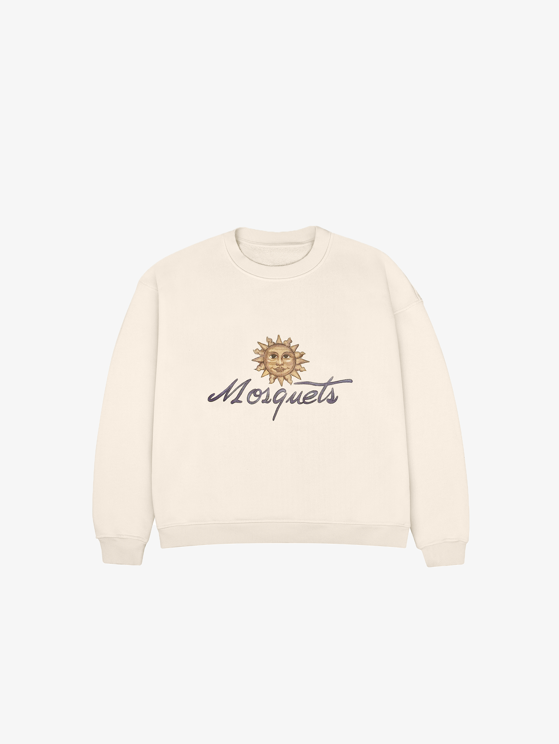 CREAM SWEATER "SUN"