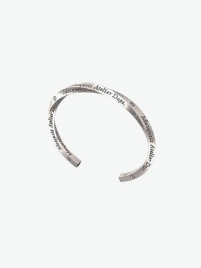 ANTIQUE SILVER BRACELET "ATELIER" - Mosquets