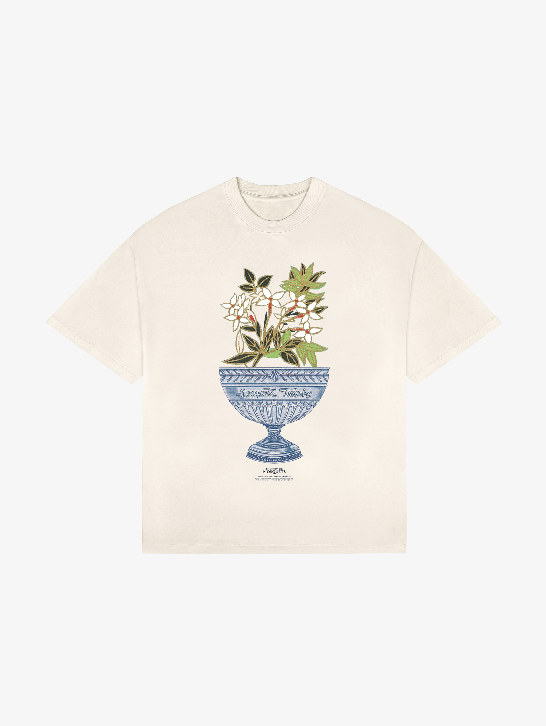 CREAM T-SHIRT "MOSQUETS TROPHY" - Mosquets