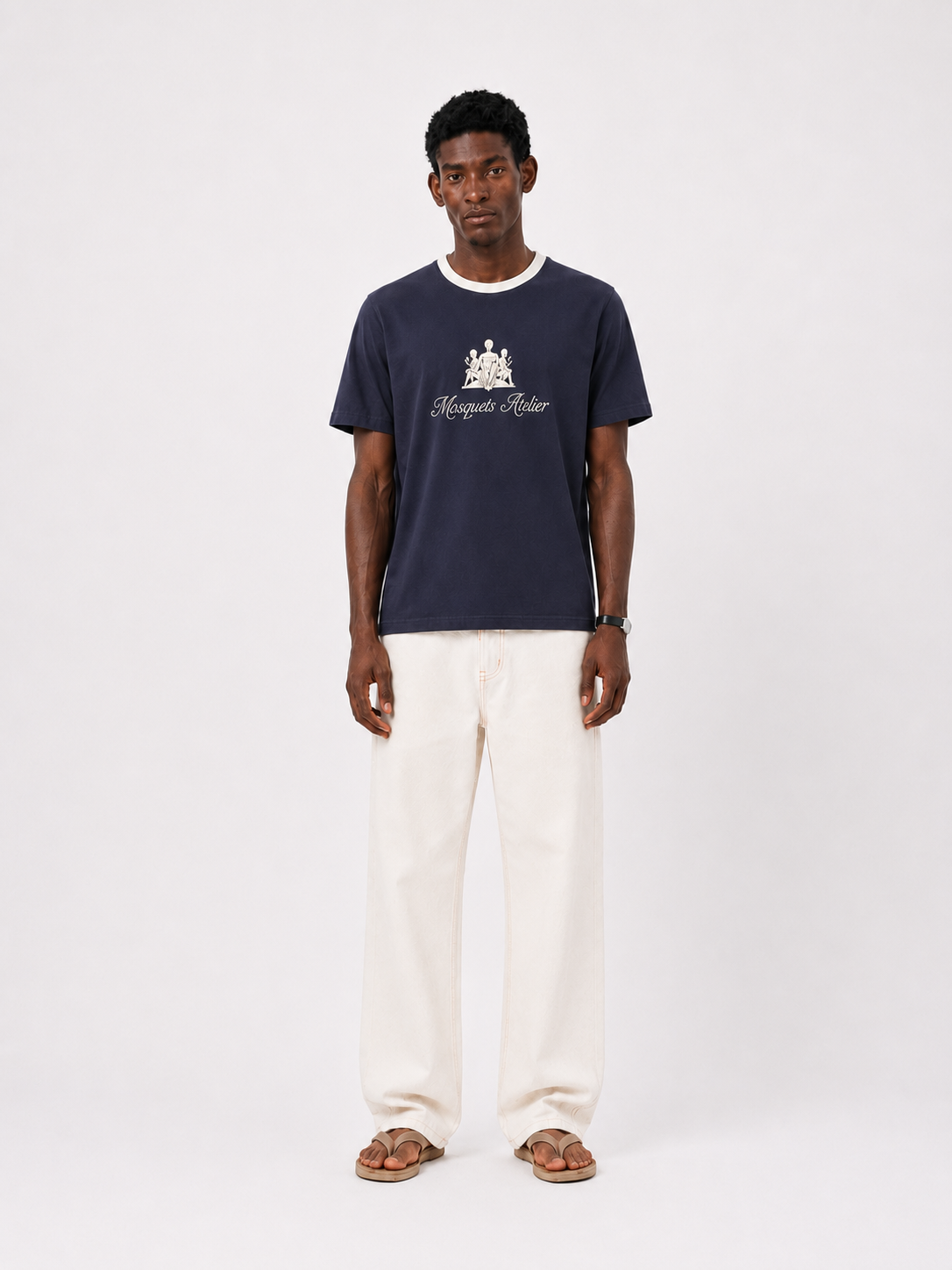 BLUE CONTRAST T-SHIRT 