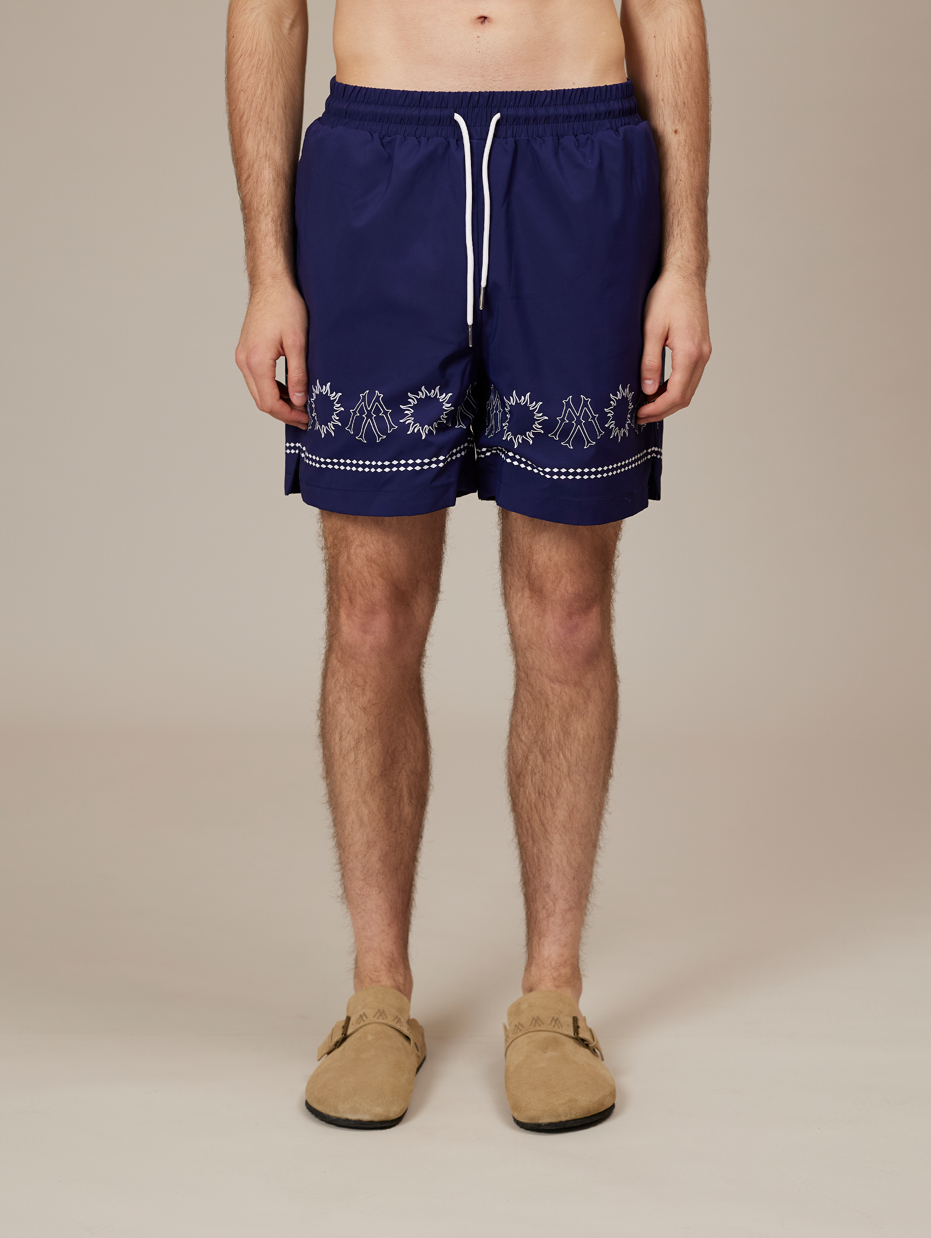 BLUE SWIM SHORTS 