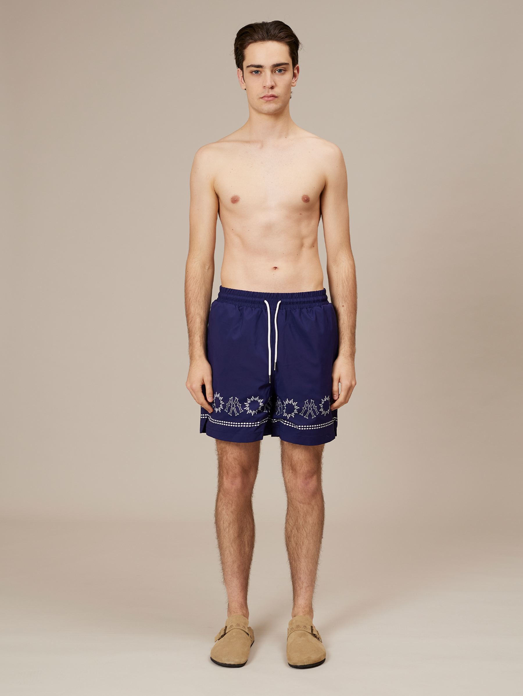 BLUE SWIM SHORTS "SUN"