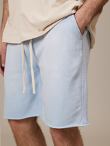 LIGHT BLUE SUNFADED EVERYDAYS SWEAT SHORTS