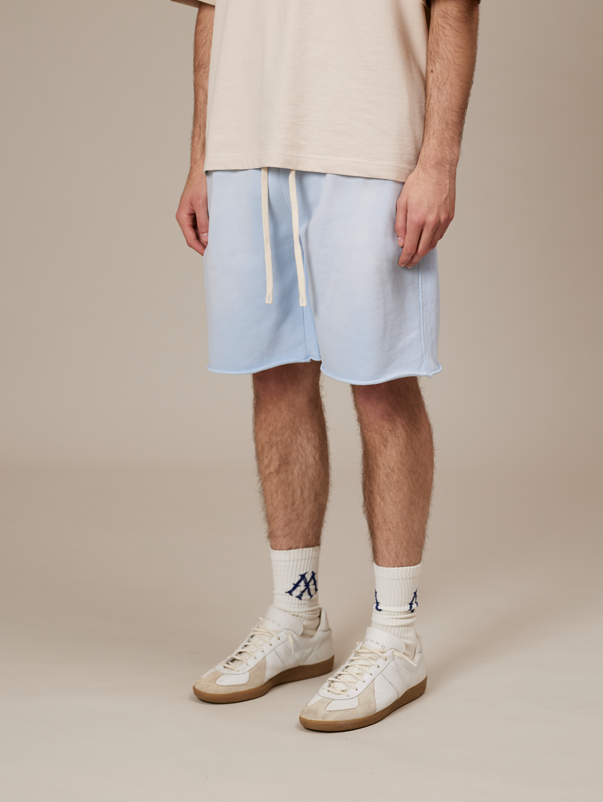 LIGHT BLUE SUNFADED EVERYDAYS SWEAT SHORTS