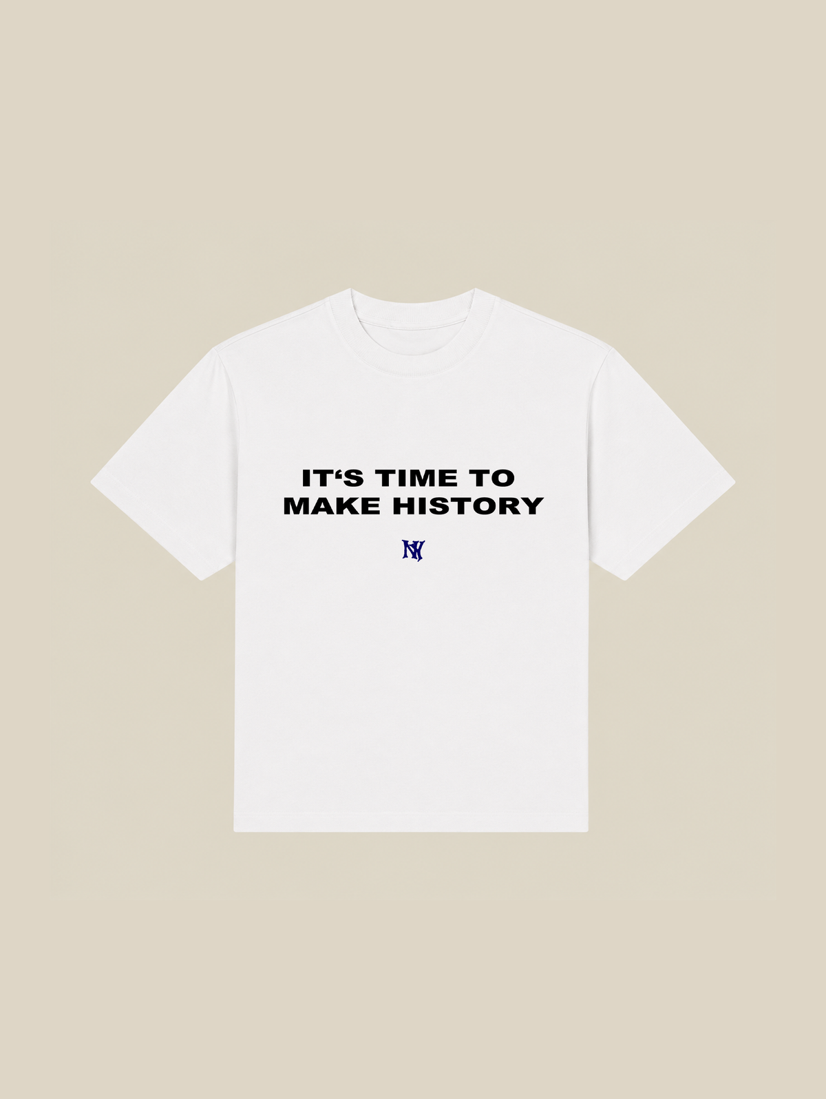 WHITE T-SHIRT "HISTORY" - Mosquets