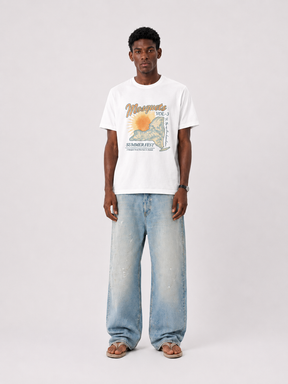 WHITE T-SHIRT "SUMMERFEST" - Mosquets