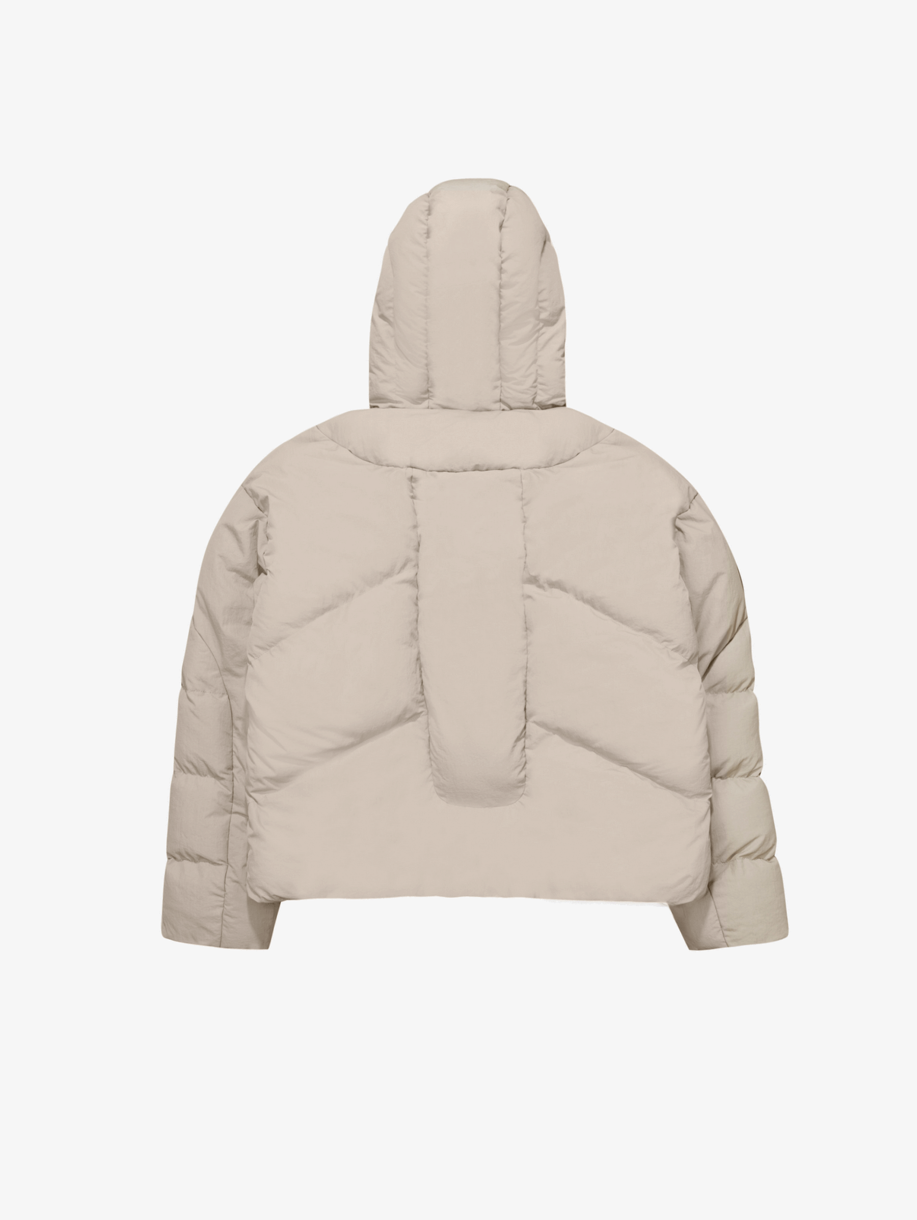 BEIGE PUFFER JACKET