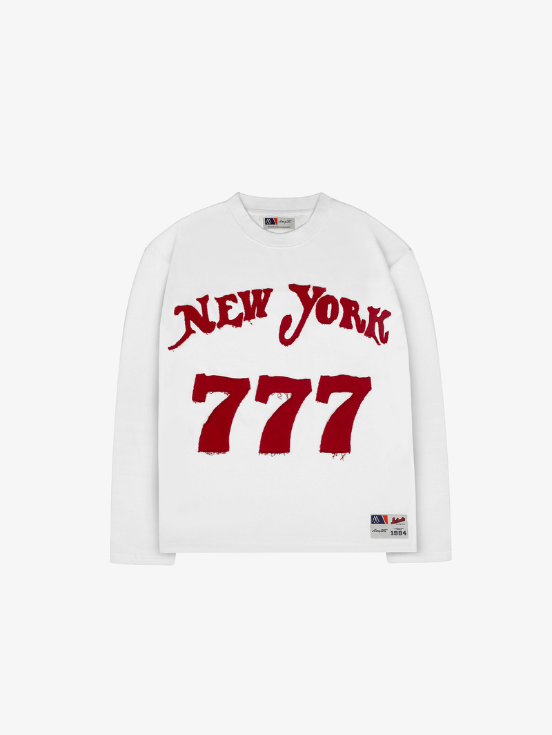 WHITE LONGSLEEVE "777"