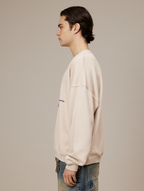 CREAM SWEATER "SUN"