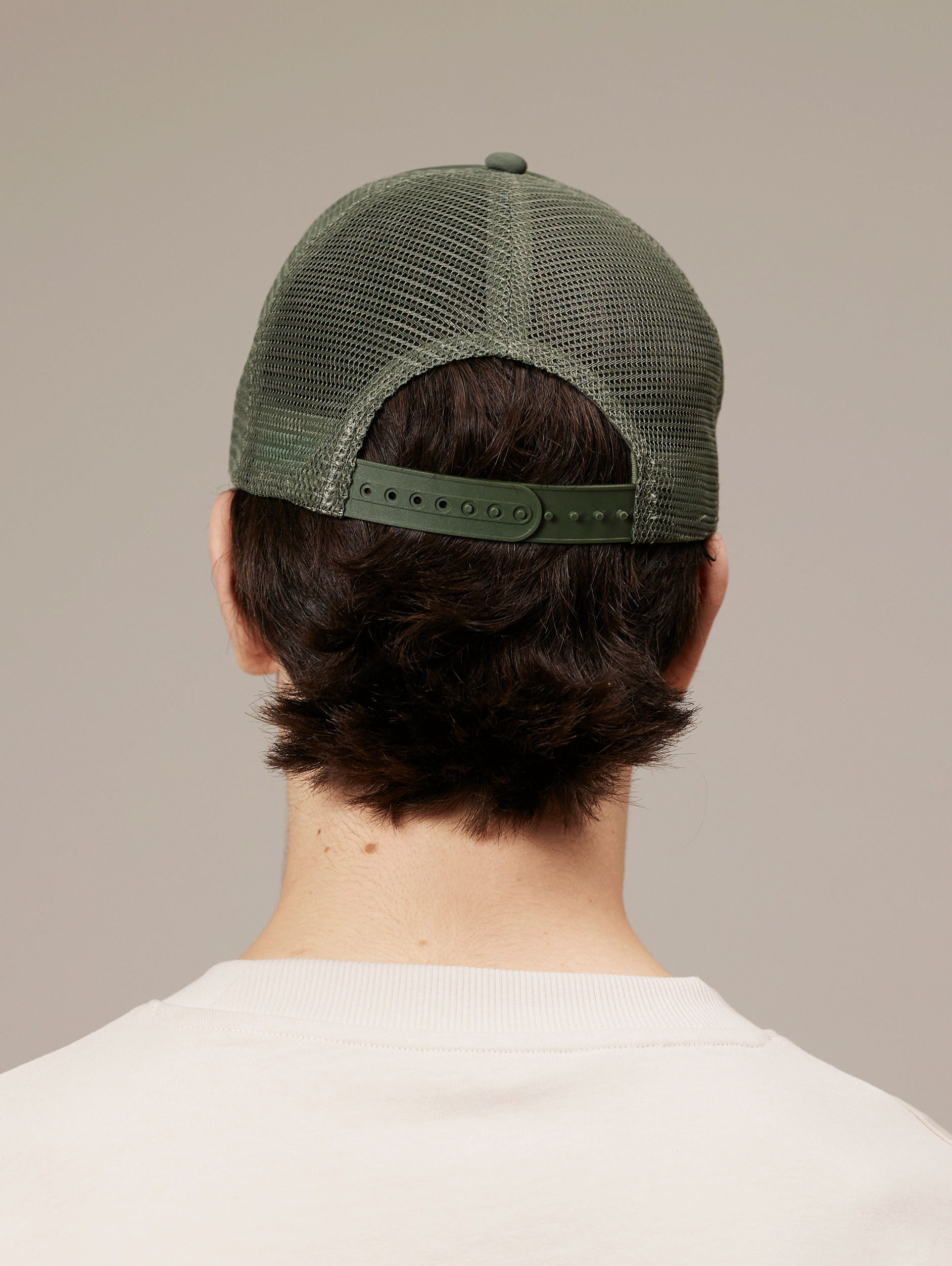 GREEN MESH CAP 