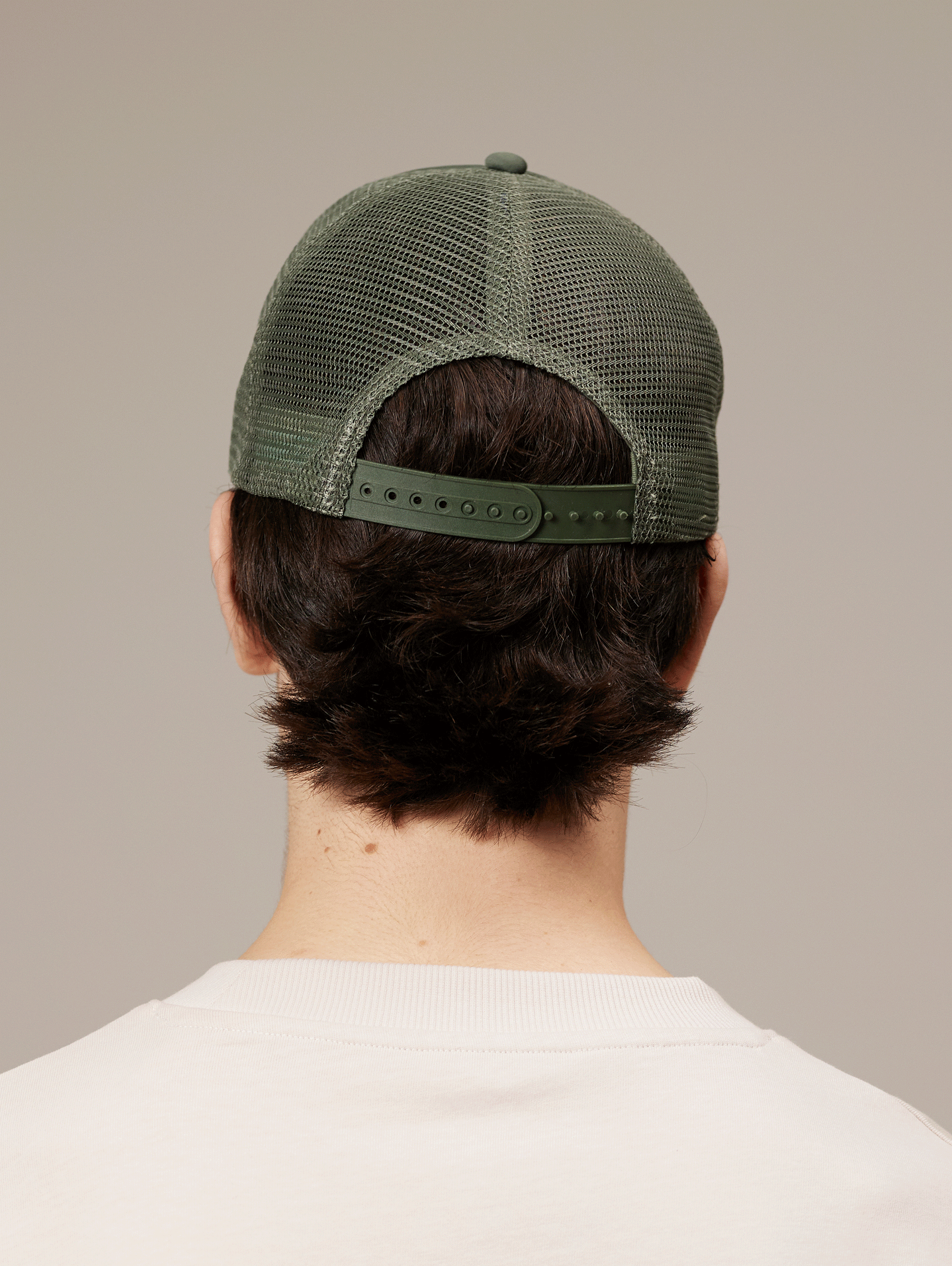 GREEN MESH CAP "SUN"