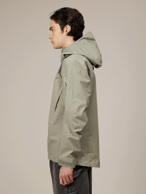 ALPHA RAIN JACKET "LIGHT OLIVE"