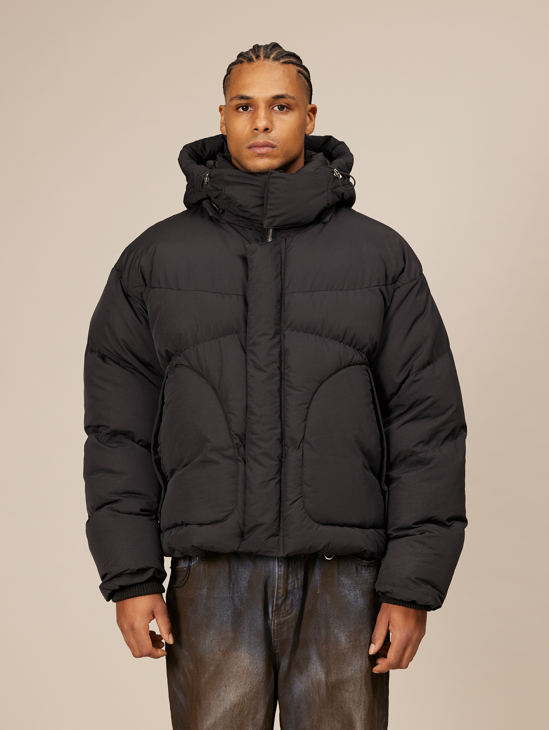 PUFFER JACKET BLACK