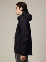 ALPHA RAIN JACKET "BLACK"