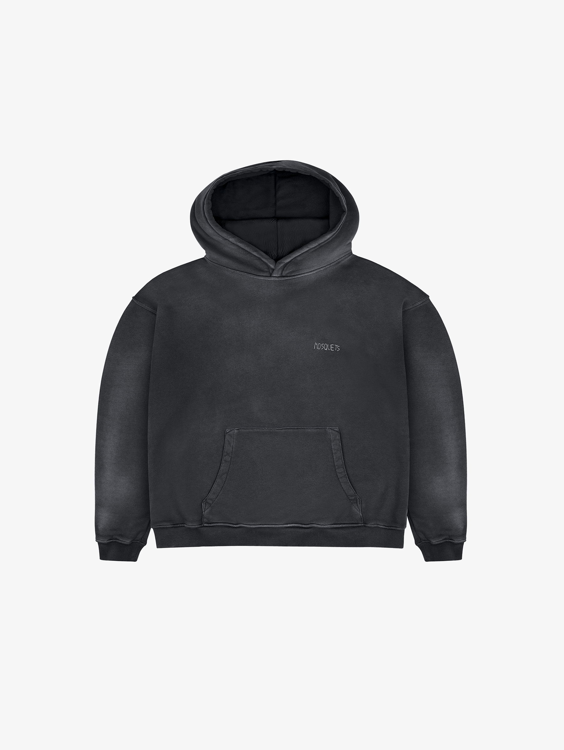 BLACK SUNFADED HOODED "EVERYDAYS"