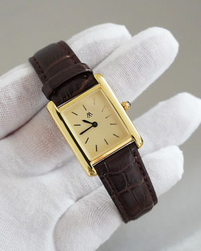 VINTAGE WATCH BROWN "MOSQUETS"