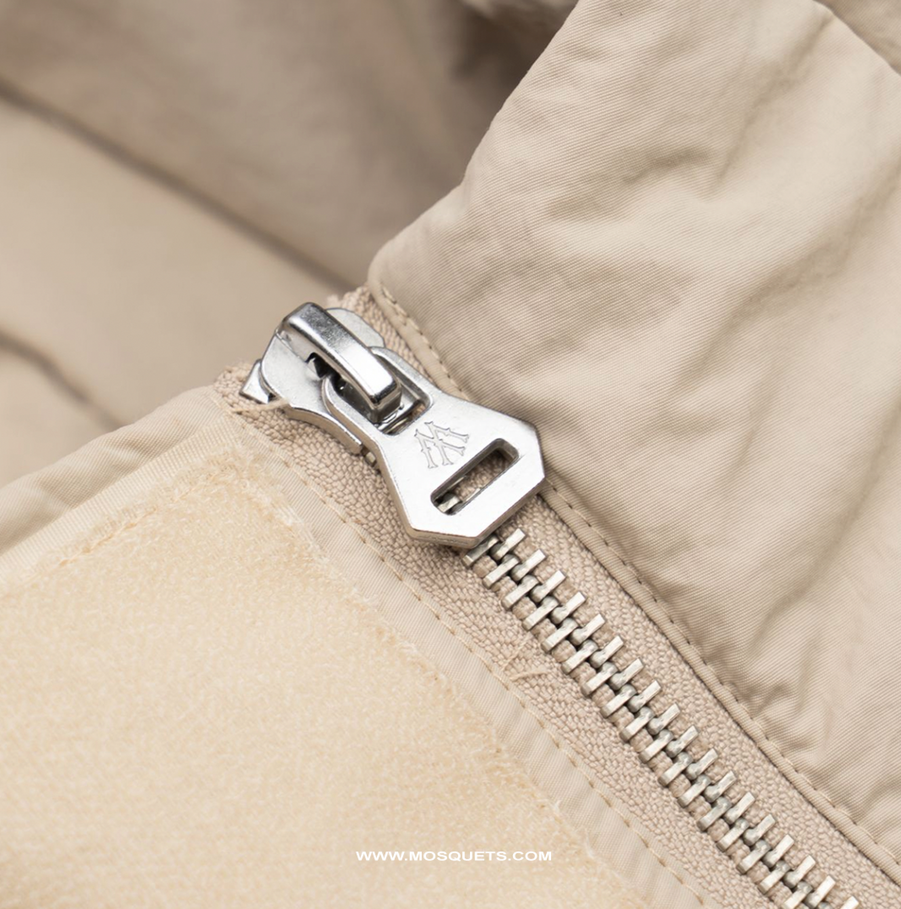 BEIGE PUFFER JACKET