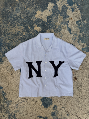 BLUE/ WHITE  SHIRT "NY"