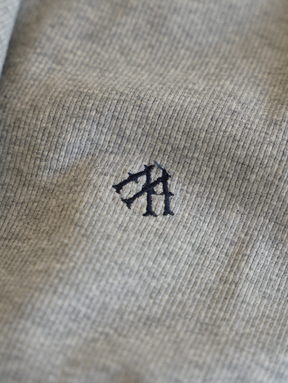 EVERYDAYS GREY MELANGE RIB T-SHIRT "M"
