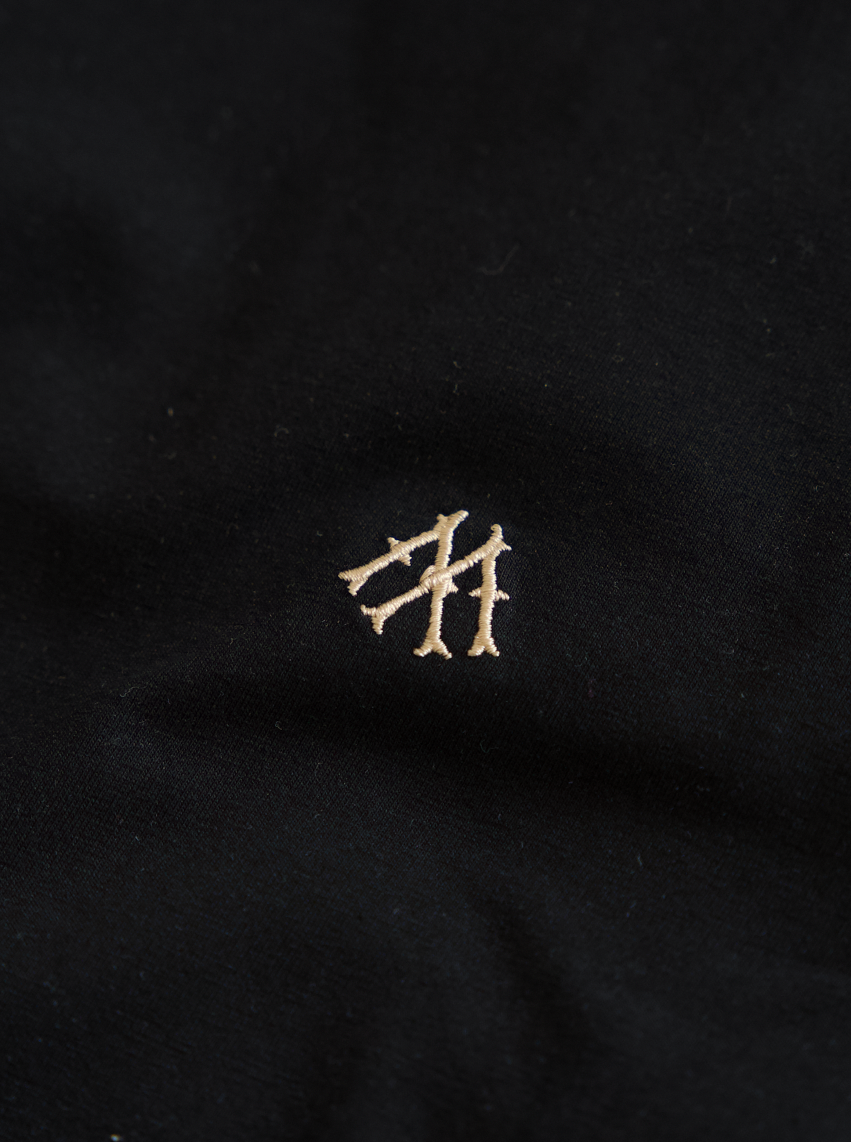 EVERYDAYS BLACK SLIM FIT T-SHIRT 