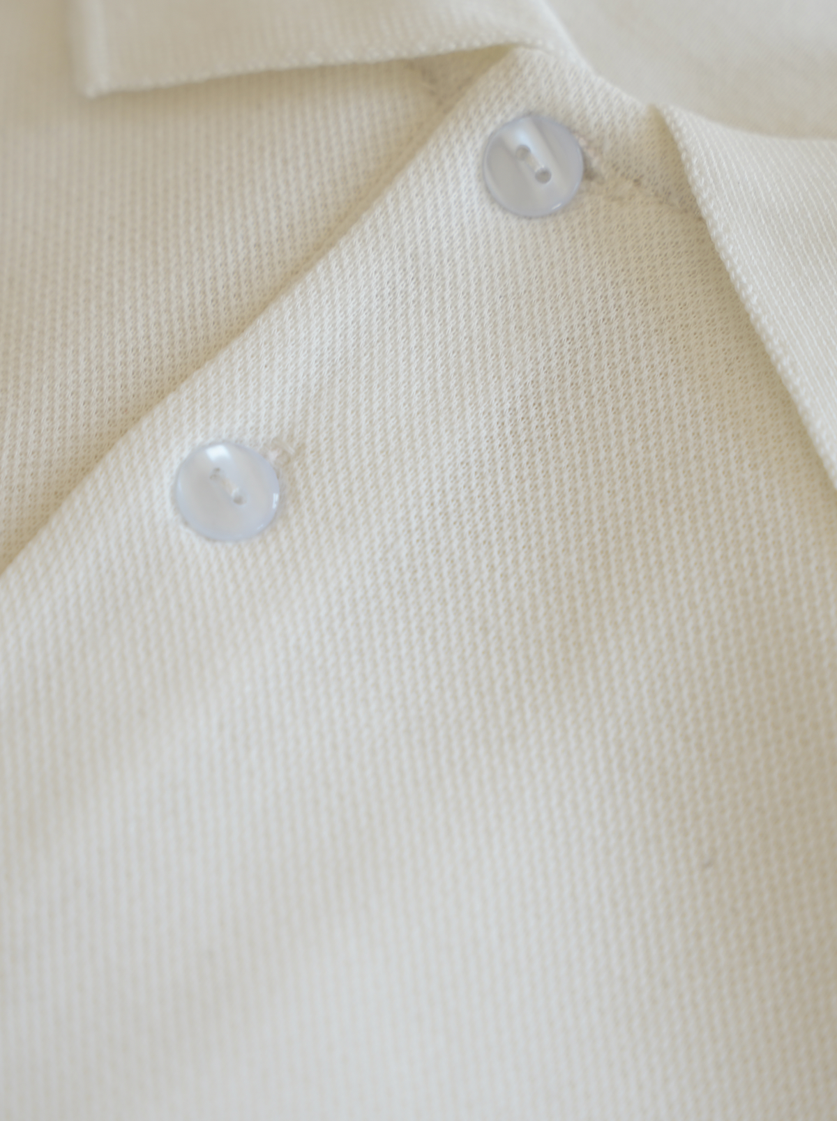 EVERYDAYS WHITE POLO SHRT "M"