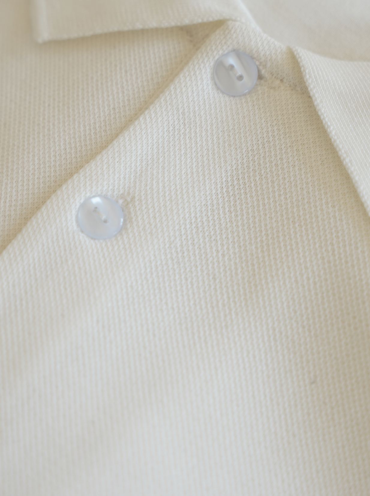 EVERYDAYS WHITE POLO SHRT "M"