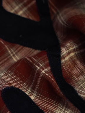 RED CHECK FLANNEL SHIRT "NY"